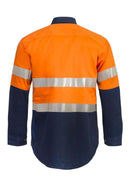 Workcraft Mens Long Sleeve Shirt with Tape - WS3072