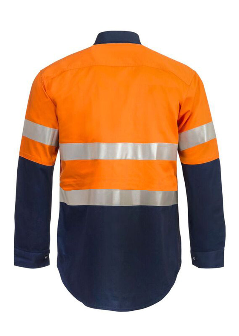 Workcraft Mens Long Sleeve Shirt with Tape - WS3072