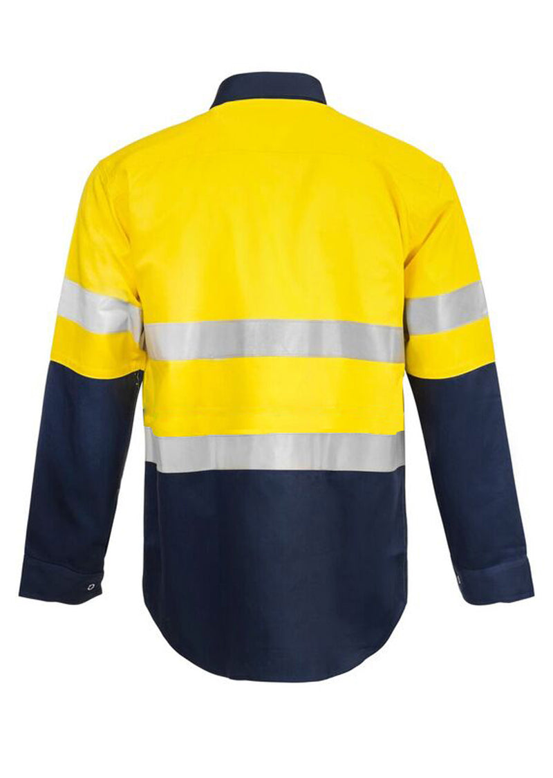 Workcraft Mens Long Sleeve Shirt with Tape - WS3072