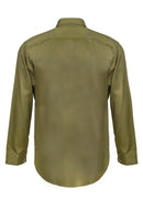 Workcraft Mens Long Sleeve Cotton Drill Shirt 190gsm - WS3020