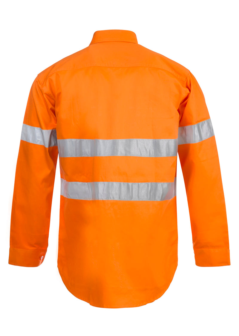 Workcraft Unisex Long Sleeve Sleeve Shirt with Tape - WS4002