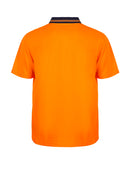 Workcraft Hivis Short Sleeve Two Tone Polo 157gsm - WSP205