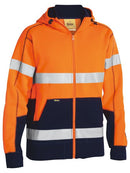 Bisley Taped Two Tone Hi Vis Fleece Hoodie - BK6819T