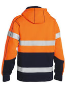Bisley Taped Two Tone Hi Vis Fleece Hoodie - BK6819T