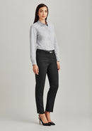 Biz Corporate Ladies Comfort Wool Stretch Slim Leg Pant - 14017