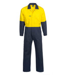 Workcraft Hivis Poly/Cotton Coveralls 220gsm - WC3059