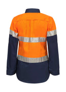 Workcraft Ladies Hivis Lightweight Two Tone Long Sleeve with CSR Tape - WSL501