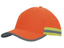 Headwear - Hi Vis Cap with Reflective Tape - 3030