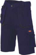 DNC Mens Duratex Cotton Duck Weave Tradies Cargo Shorts - with twin holster tool pocket - 3336 **Clearance (Copy)