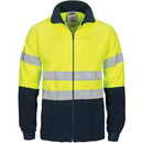 DNC HiVis two tone full zip polar fleece with CSR R/Tape - 3830