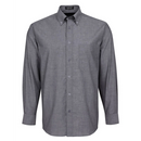 JBs Wear Mens Fine Chambray Shirt Long Sleeve - 4FCGA