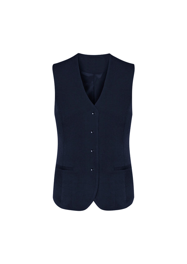 Biz Corporate Womens Comfort Wool Stretch Longline Vest - 54012 **Clearance**