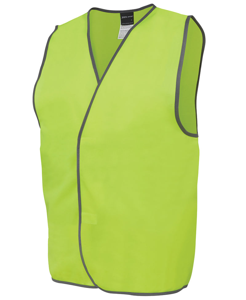 JB's Wear Adults Hivis Safety Vest - 6HVSV
