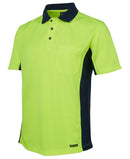JBs Wear Ladies Hi Vis Short Sleeve Sport Polo