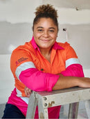 Bisley Womens Hi Vis Cool Lightweight Shirt - BL6696T