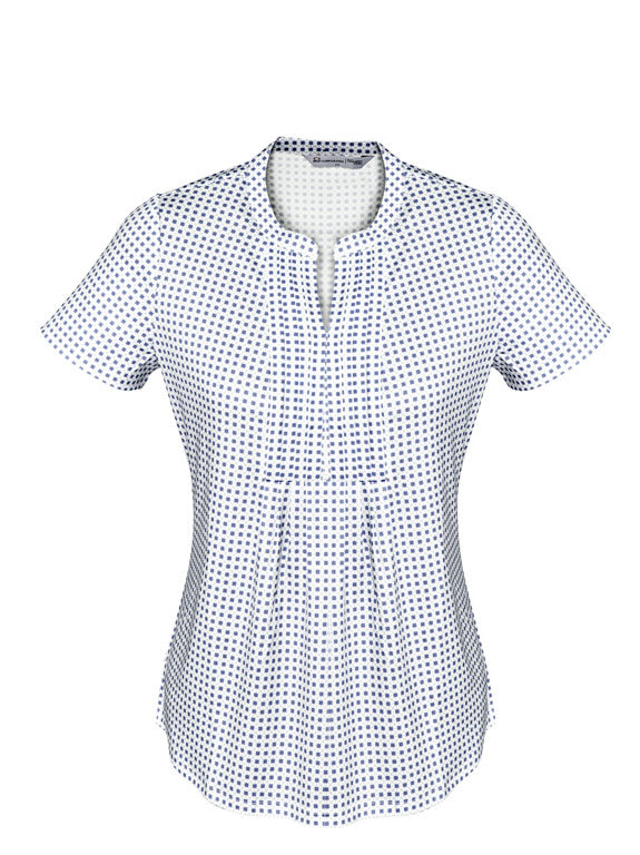 Biz Collection Advatex Sandy Linear Pleat Knit Top - AC42412