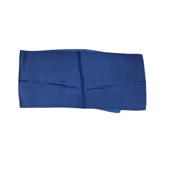Scarf Blue Silk