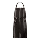 Chefscraft Cafe Stripe Apron with Pocket- CA030