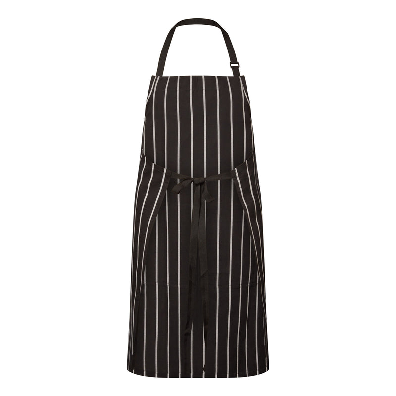 Chefscraft Cafe Stripe Apron with Pocket- CA030