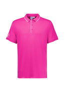 Biz Care Mens Pink Short Sleeve Polo - CST313MS