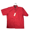 City Sports Mens Red Short Sleeve Shirt - 2020 **Clearance**