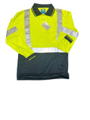 Glosafe - Hivis Poly Long Sleeve Polo with Tape - GS131010