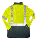 Glosafe - Hivis Poly Long Sleeve Polo with Tape - GS131010