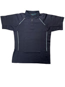 Be Seen Mens Waffle Knit Polo - BSP36 **Clearance**