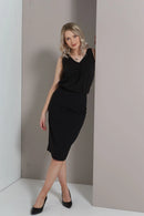 LSJ Collection Womens Mid Length Skirt- 319MF *Clearance