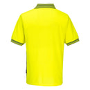 Portwest Hi-Vis Micro Mesh Polo Short Sleeve Shirt - MP110