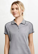Biz Collection Womens Blade Short Sleeve Polo - P303LS