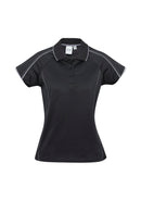 Biz Collection Womens Blade Short Sleeve Polo - P303LS