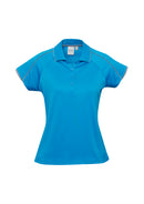 Biz Collection Womens Blade Short Sleeve Polo - P303LS