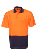 Blue Whale Hi Vis Light Weight Polo - P62