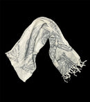 Scarf Paisley with Tassels