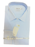Vincere Mens Blue Stripe Long Sleeve Shirt - VC810483 **Clearance
