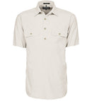 Ritemate Mens Pilbara Closed Front Short Sleeve Shirt - RM200CFS