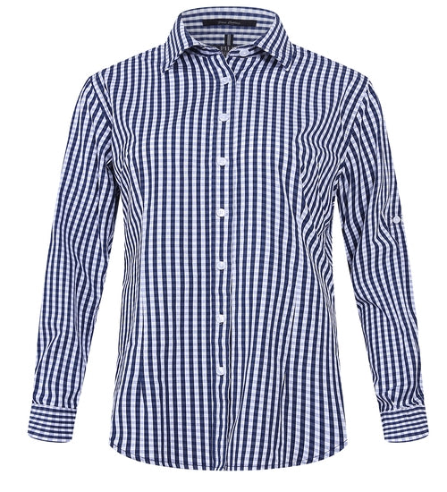 Pilbara Womens Check Long Sleeve Shirt - RMPC003