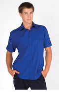 Ramo Mens  Military Short Sleeve Shirts -S001MS **Clearance**