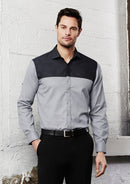 Biz Collection Mens Havana Long Sleeve Shirt - S503ML **Clearance**