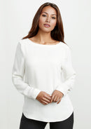 Biz Collection Ladies Madison Boatneck Top - S828LL