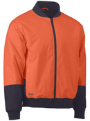 Bisley Two Tone Hivis Bomber Jacket - BJ6730
