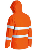 Bisley Taped Hivis Lightweight Ripstop Rain Jacket - BJ6927T