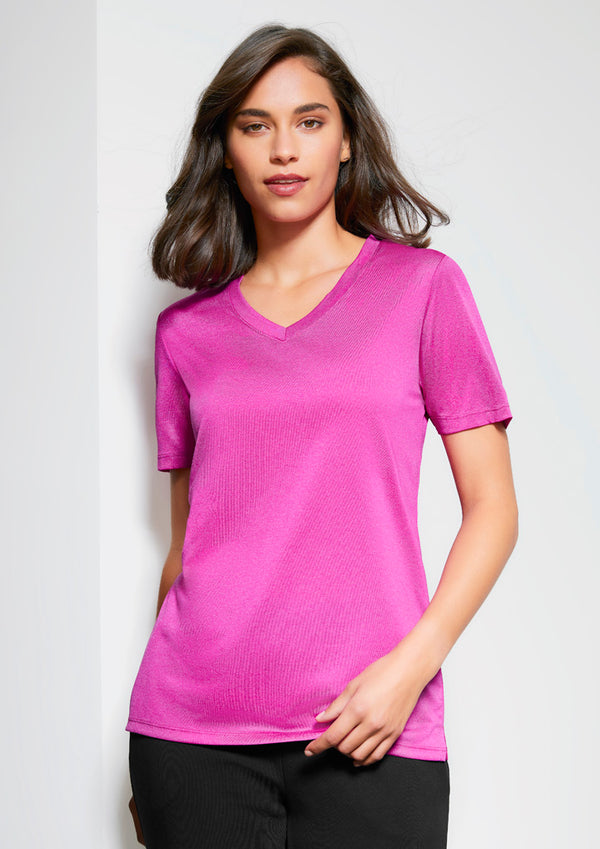 Biz Collection Womens Aero Short Sleeve Tee - T800LS