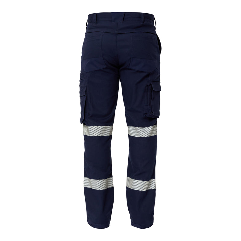 Workcraft Mens Cargo Pants with Segmented Tape - WP4019