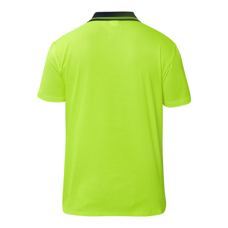 Workcraft Hivis Short Sleeve Two Tone Polo 190gsm - WSP401