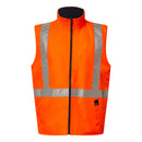 Workcraft Hivis Vest with Tape  NSW Rail - WW9018