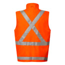 Workcraft Hivis Vest with Tape  NSW Rail - WW9018