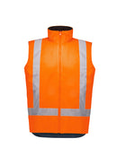 Syzmik Unisex Hi Vis Waterproof Reversible Vest - ZV228
