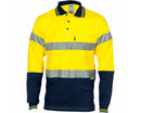 DNC Hivis Cool-Breeze Cotton Jersey Polo With CSR R/Tape - 3916 **Clearance**